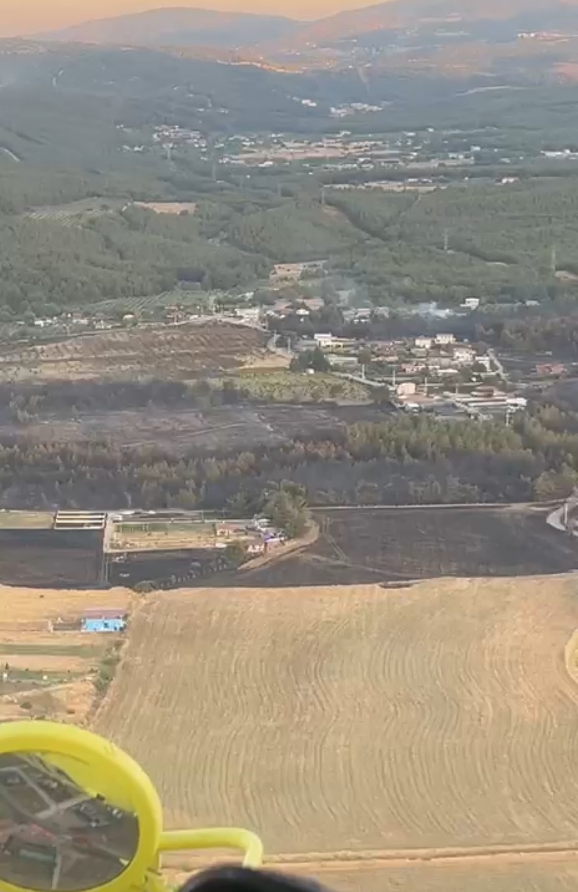 Bornova'daki yangın kontrol altına alındı