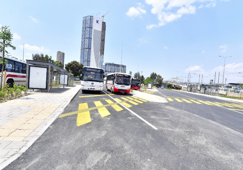 Halkapınar Aktarma Merkezi yepyeni bir görünüme kavuştu