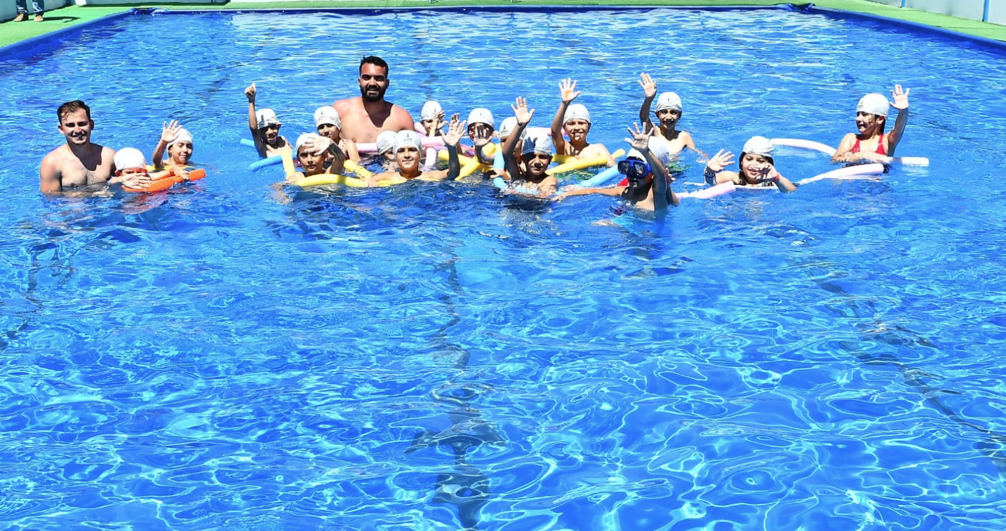 Portatif havuzlar bu yaz da İzmirli çocukları sevindirecek