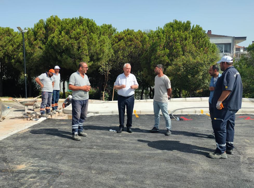 Yeşilyurt'ta geçici pazar alanı hazır!