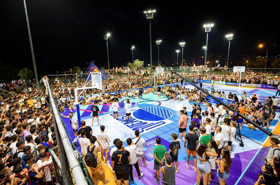 Sokak basketbolunun kalbi Karşıyaka'da attı