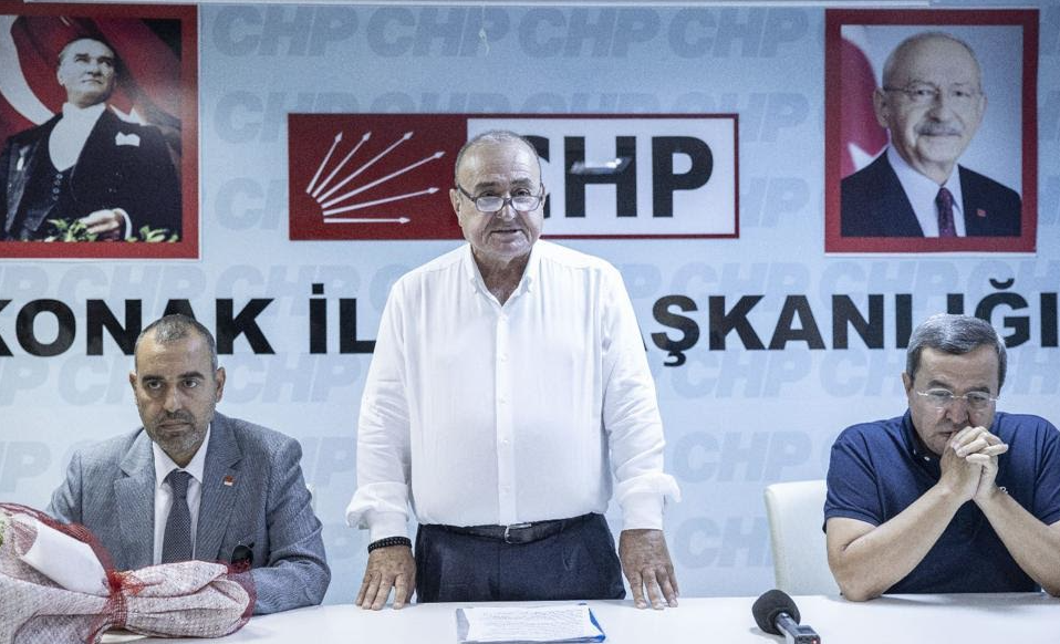 Başkan Batur'dan devir teslim töreninde mesaj: Örgüt varsa biz de varız