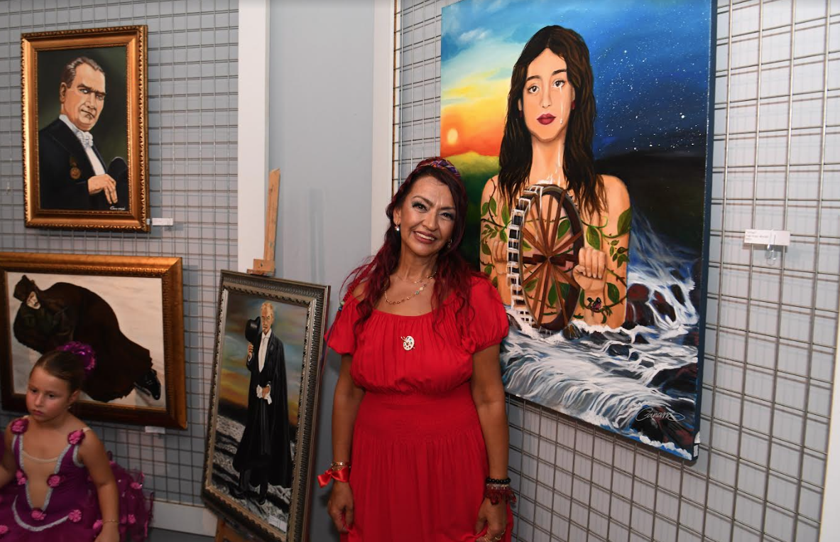 Bornova’da kadın temalı sergi