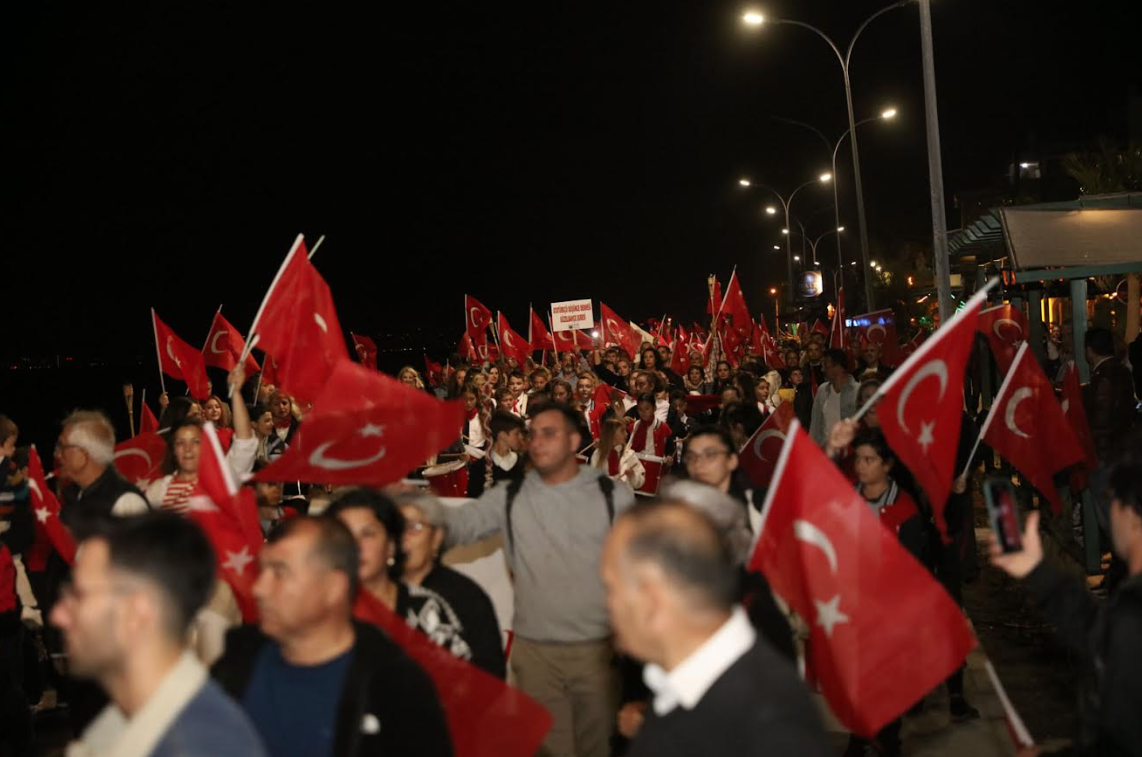 Güzelbahçe’de 101. yıl coşkusu yaşandı