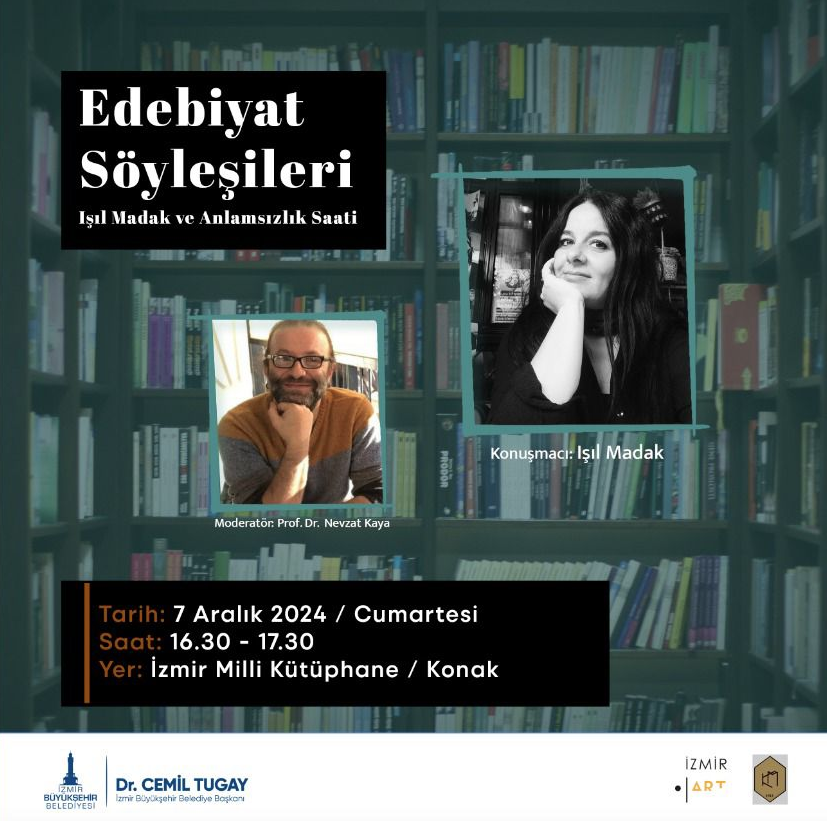 Edebiyat Söyleşileri’nin konuğu Işıl Madak