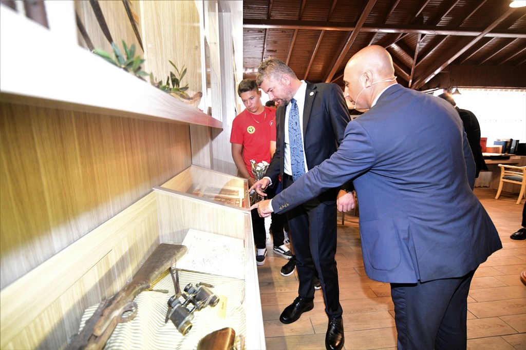 Başkan Duman ve Başkan Eşki’den anlamlı buluşma