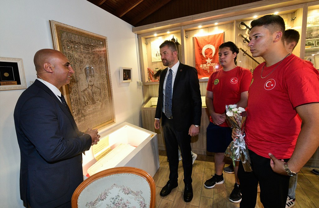 Başkan Duman ve Başkan Eşki’den anlamlı buluşma