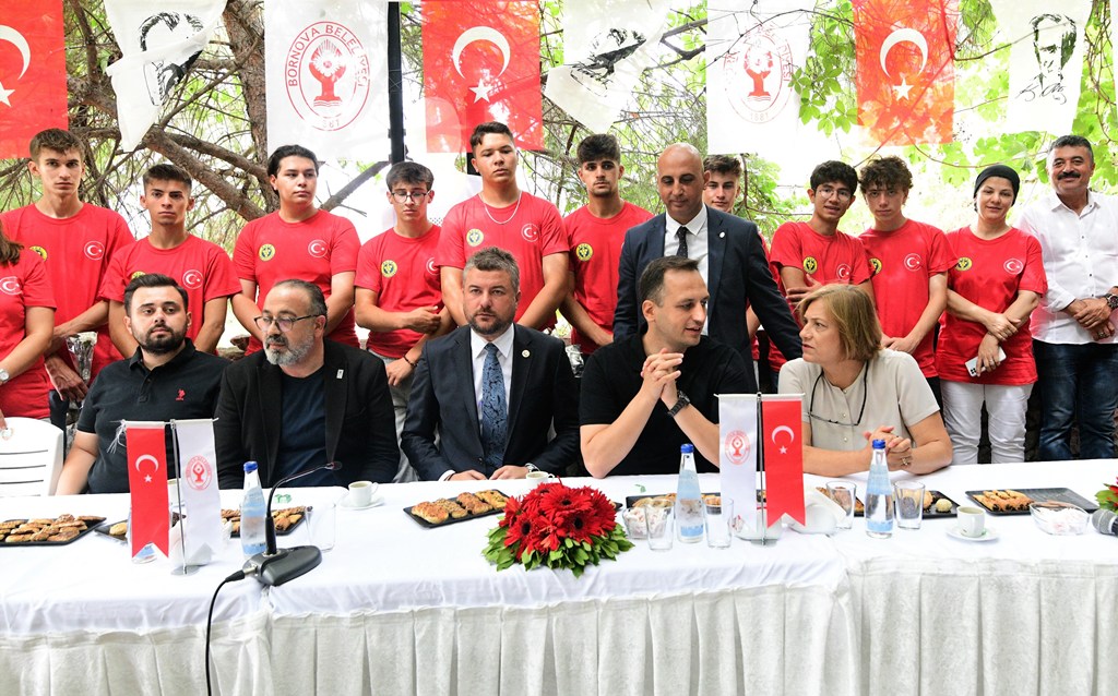 Başkan Duman ve Başkan Eşki’den anlamlı buluşma