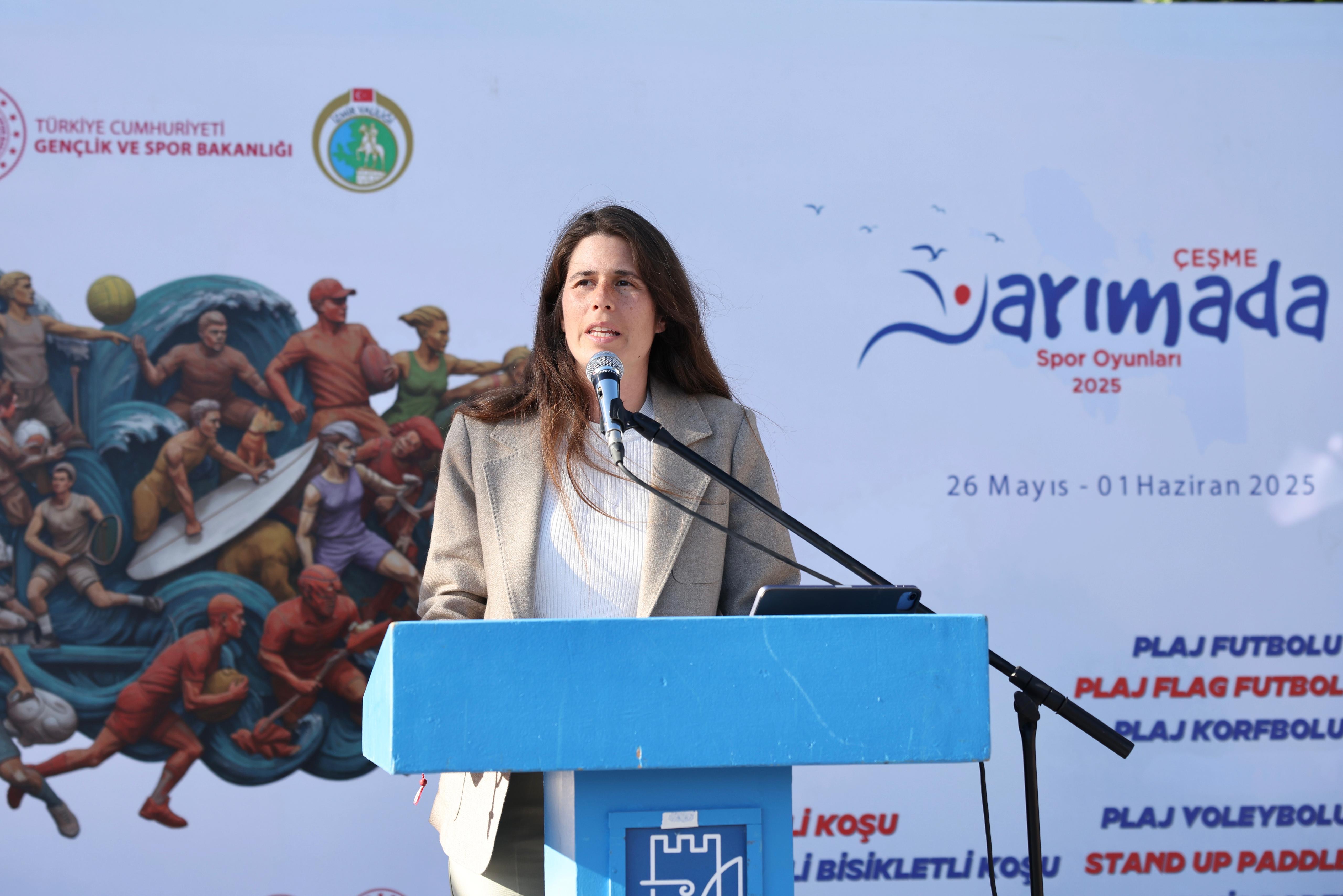 Çeşme’de, 18. Yarımada Spor Oyunları başladı