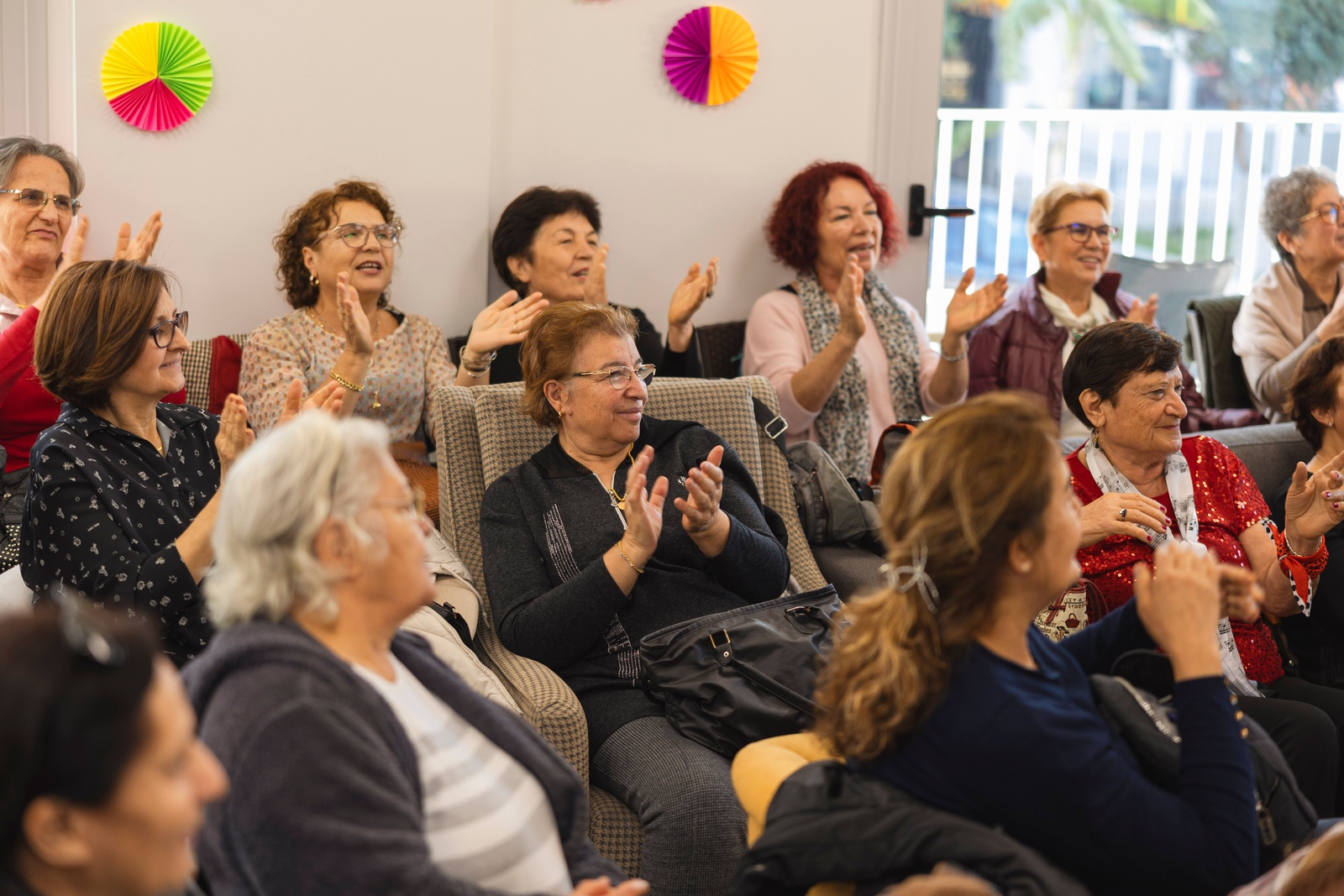 Olgun gençler doyasıya eğlendi