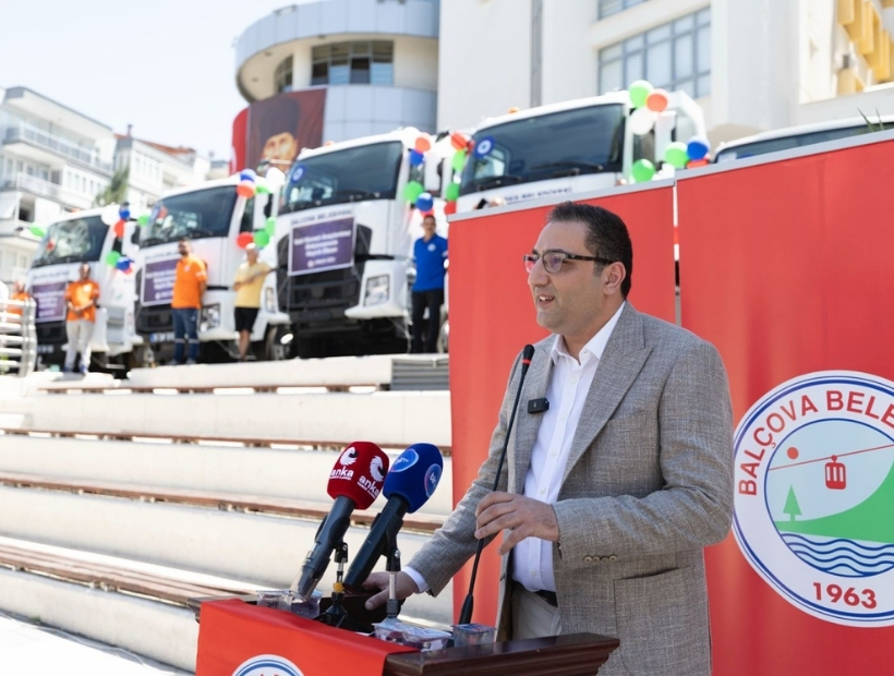 Balçova’ya 18 yeni hizmet aracı