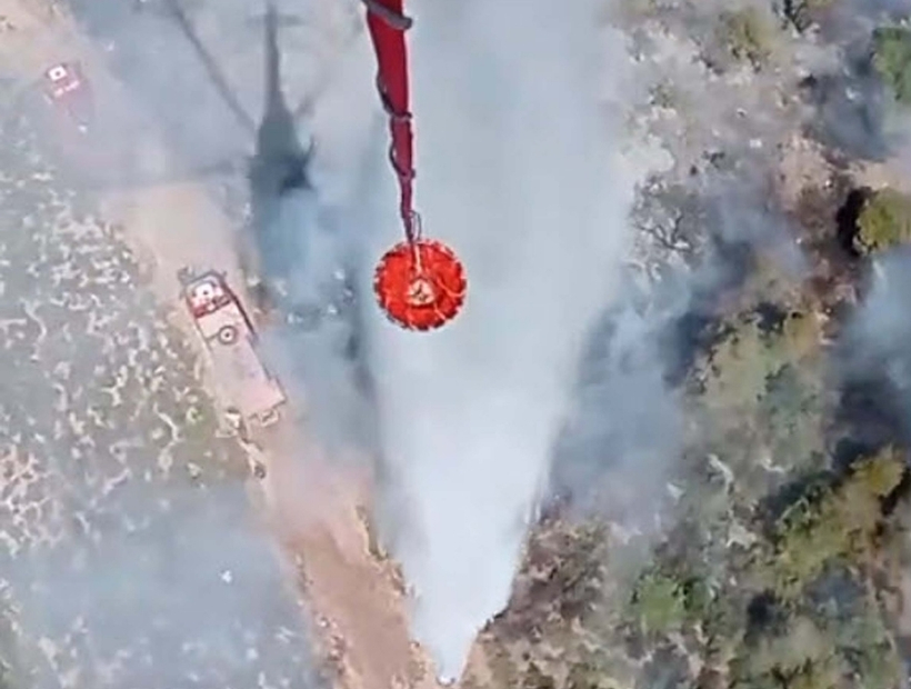 İzmir’de korkutan maki yangını
