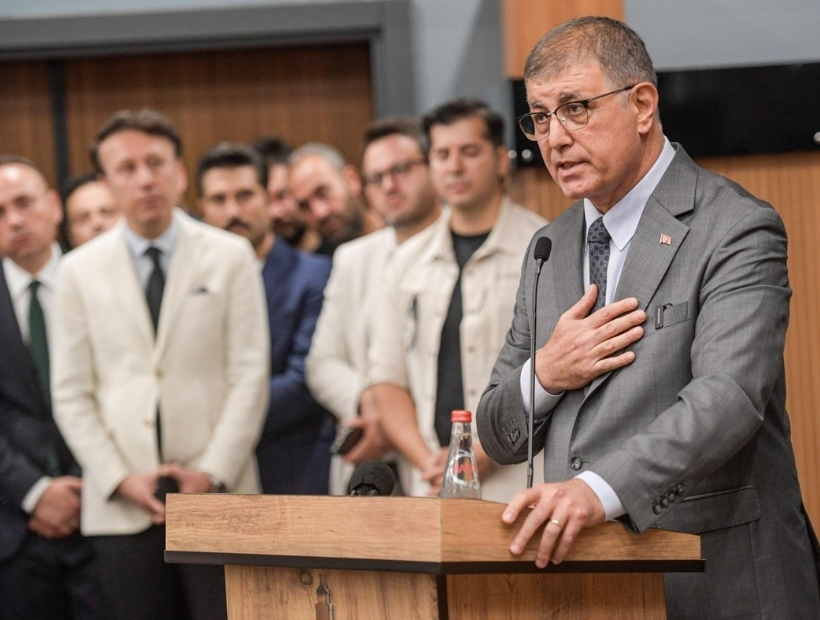 Başkan Tugay personel ile bayramlaştı