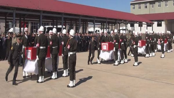 Nusaybin şehitleri memleketlerine uğurlandı