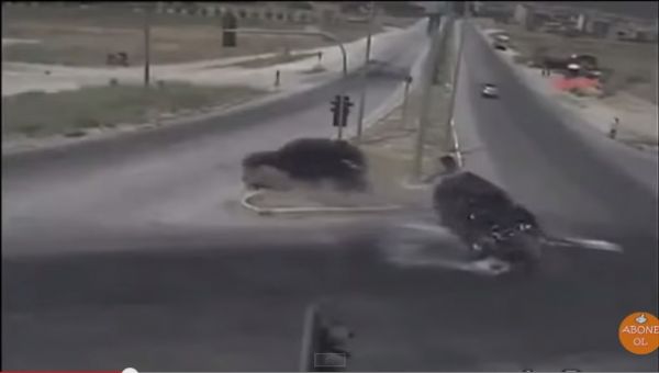 En korkun kaza anları