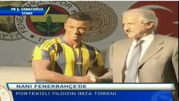 Fenerbahçe Luis Nani imza töreni